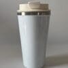 Front Sublimation Blanks : 450ml Beige Stainless Steel Latte Mug
