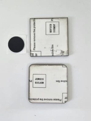 Laser Sublimation Blanks : 3mm Super Glossy SQUARE Single Sided MDF Fridge Magnet