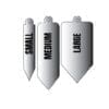 Pencil Clear Keychains Laser Acrylic Shapes : CLEAR Pencil Acrylic, Disc + 30mm Silver Split Keyring (1.5, 2, 3 & 5mm)