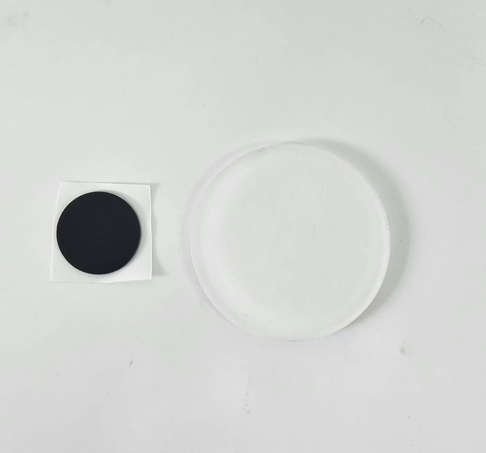 Laser Sublimation Blanks : 3mm Subli-Acrylic CIRCLE Fridge Magnet