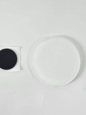 Subli Acylic Magnet Circle Laser Sublimation Blanks : 3mm Subli-Acrylic CIRCLE Fridge Magnet