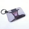 Subli Rect Keychain5 Laser Sublimation Blanks : 3 or 4mm RECTANGLE, 7.3 by 5cm Portrait or Landscape Subli-Acrylic, Disc + with split keyring & clip