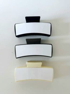 Sublimation Hair Clips Group Sublimation Blanks : Plastic Hairclips For Sublimation (TTX)