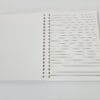 A5 Ring notebook inside (1) Sublimation Blanks : A5 & A6 Ring Bound Glossy Cardboard Notebook For Sublimation (TTX)