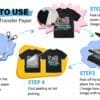 A+-_04 Teckwrap : Heat Transfer Paper for Inkjet Matte White