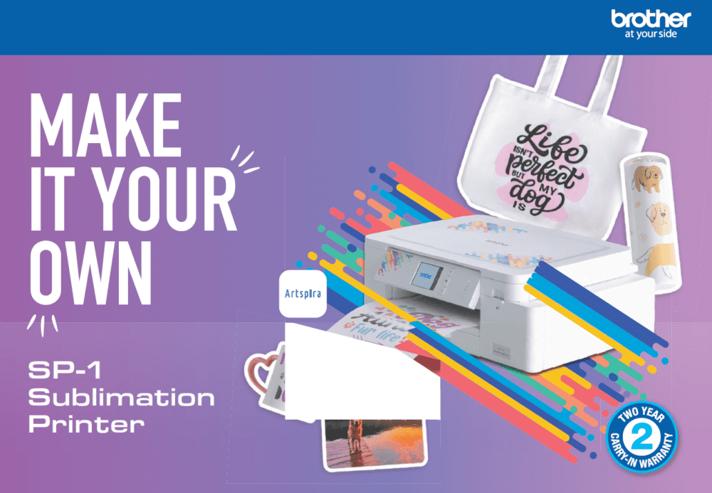 Sublimation Printer : Brother SP-1 A4 Sublimation Printer