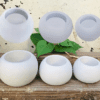 3PieceFlowerPot Resin & Epoxy : 3 Piece Floral/Pot Plant Silicone Mould (3 Sizes) [Code TU184_A)