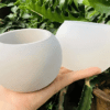 3PieceFlowerPot2 Resin & Epoxy : 3 Piece Floral/Pot Plant Silicone Mould (3 Sizes) [Code TU184_A)