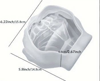 Silicone Mould : Hand Shaped Silicone Mould (CODE HD1)