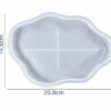 Silicone Moulds : Silicone Irregular Cloud-Shaped Tray (CST)