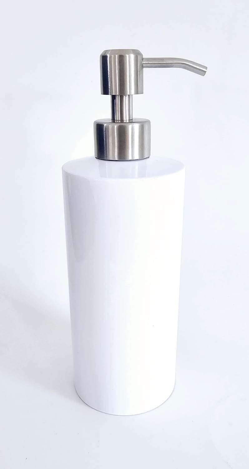 white soap dispensor Stand Sublimation Blanks : White Steel Soap Dispenser For Sublimtion