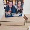 3D UV DTF PRINTS  : Direct to 3mm Square MDF Wooden Boxes (5 Sizes)