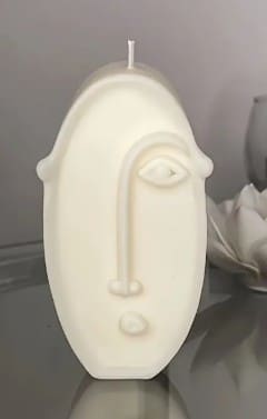 Silicone Mould : 4 Piece  Abstract Faces Silicone Moulds (FSM)