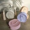 Silicone Mould : 4 Piece  Abstract Faces Silicone Moulds (FSM)