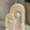 Silicone Mould : 4 Piece  Abstract Faces Silicone Moulds (FSM)