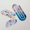 BookmarkPC_SubliLuxb Laser Sublimation Blanks : Sublimation Subli-Lux Paper Clip Bookmark (5 sizes)