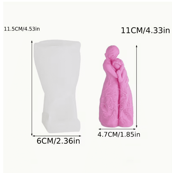 Dimensions_Size MDSM SIlicone Mould : Mother and Daughter Silicone Mould (MDSM)