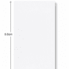 Magnet Rectangle 5 by 9.5cm_2 UV DTF : Rectangle 5cm by 9.5cm Direct Print to Magnets
