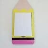 Laser Sublimation Blanks : DIY Sublimation MDF Teacher Pencil Note Pad (10cm Wide by 24cm Long)