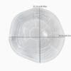 Silicone Mould : Round Waves Silicone Tray Mould (RWSM)