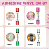 Sparkle Adhesive Vinyl Main Teckwrap : Sparkle Adhesive Vinyl (30 by 30cm)
