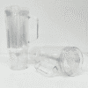 40ozSnowglobe6 Snow Globe Tumblers : 40oz (1182,94mls) Plastic Stanley Dupe Styled Snow Globe Tumbler (with predrilled hole & plug)