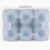 Silicone Mould : Egg Storage Holder Silicone Mould Tray (eshs)