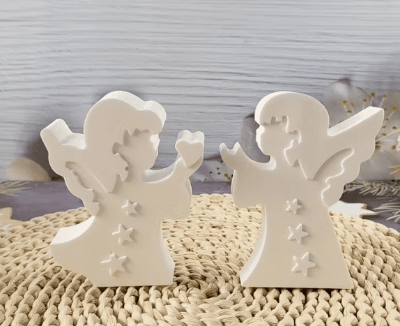 2 Piece 3D Angel Set Silicone Mould (3DAng2Pc)2 Silicone Mould : 3D Angel Set Silicone Mould (3DAng2Pc)