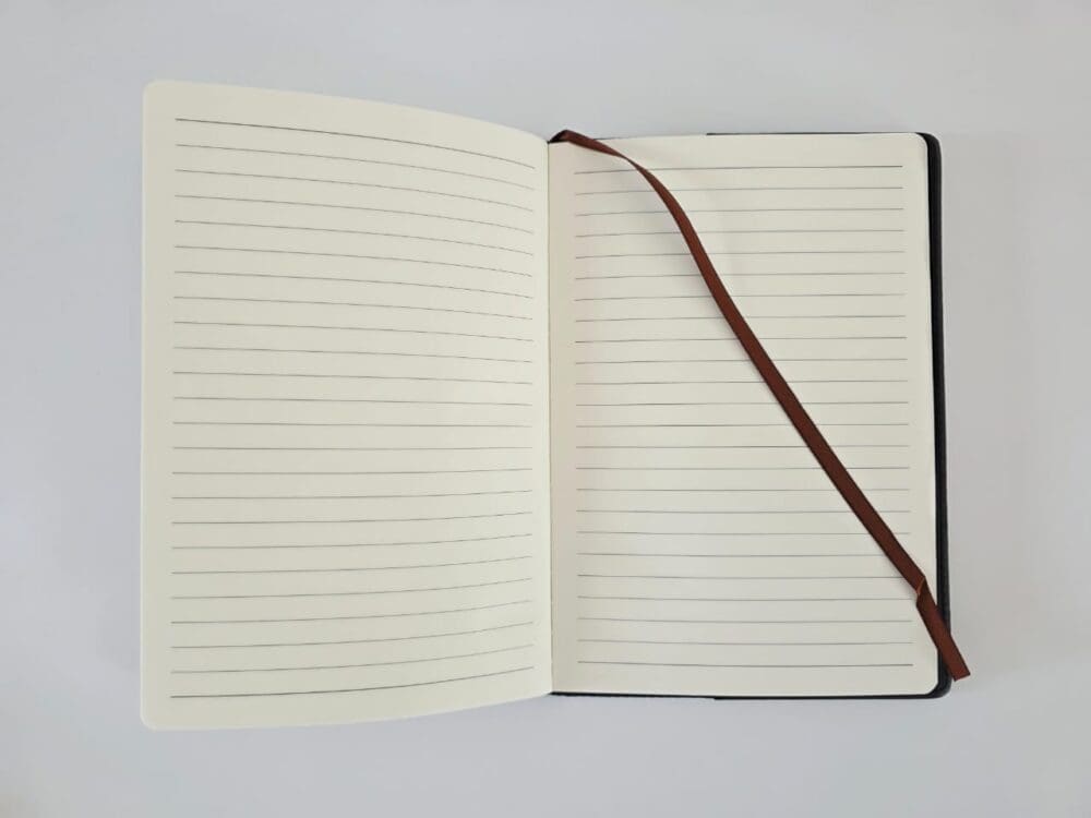 A5Notebookreplacement Personalised Gifting : A5 PU Leather Note book with theme floral print with "She Blooms with Strength Proverbs 31:25"