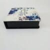 Stregnth SquareMemo4 Personalised Gifting : Square PU Leather Memo Pad with theme floral print with "She Blooms with Strength Proverbs 31:25"
