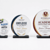 All Sizes Exmaple Laser Sublimation Blanks : DIY 3mm Super Glossy Sublimation MDF Circular Style Award/Trophy (Small, Medium & Large)