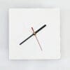Sublimation Blanks : 3mm Square Super Gloss Sublimation MDF Clocks (20, 25 & 30cm)