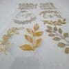 Foling Gold 4 3D UV DTF Stickers : FOILING A4 & A3 GOLD Customised Stickers (Gang Sheet Creator)
