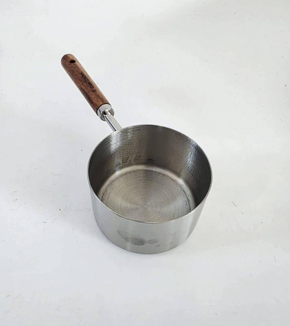 250mlMeasuringCup Arts & Crafts : 250ml Stainless Steel Measuring Cup with Wooden Handle