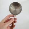 250mlMeasuringCup2 Arts & Crafts : 250ml Stainless Steel Measuring Cup with Wooden Handle