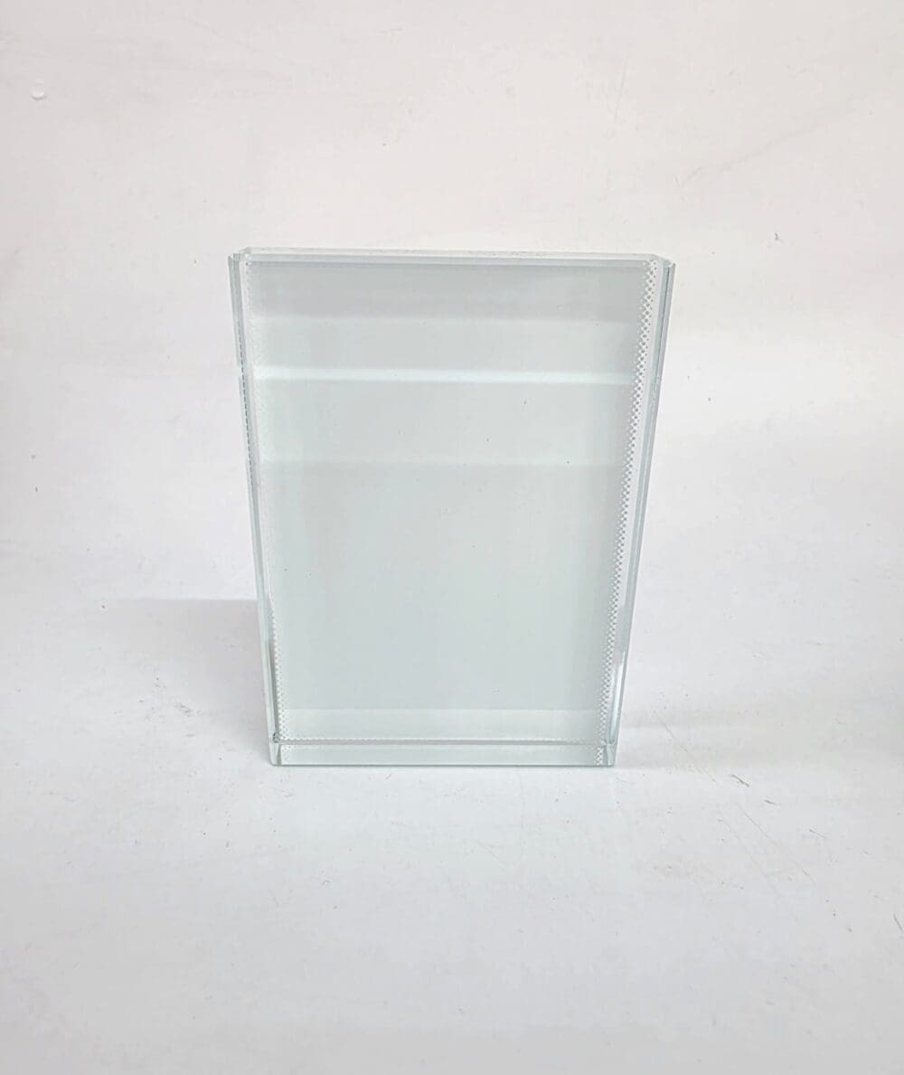 CG4 Sublimation Blanks : 2cm Thick Sublimation Crystal Glass (9 × 13 cm) – Premium Photo Block