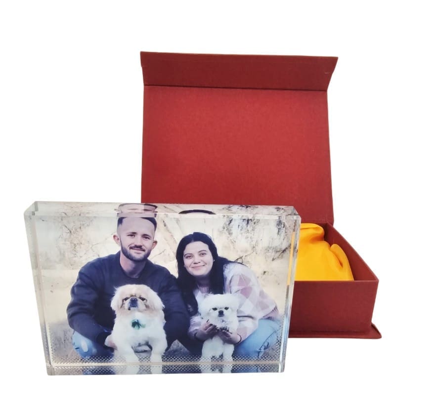 Sample_CGMB Sublimation Blanks : 2cm Thick Sublimation Crystal Glass (9 × 13 cm) – Premium Photo Block
