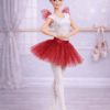 Ballet_Red Goosey's Homemade Doll Fashion : Ballet Ballet Set (5 Pieces) : Red (Locally crafted. Community‑supporting)