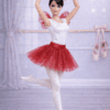 Ballet_Red2 Goosey's Homemade Doll Fashion : Ballet Ballet Set (5 Pieces) : Red (Locally crafted. Community‑supporting)