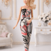 JPS_5b Goosey's Homemade Doll Fashion : Strapless Jumpsuit Set (JPS_5) (Locally crafted. Community‑supporting)