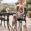 JPS_5c Goosey's Homemade Doll Fashion : Strapless Jumpsuit Set (JPS_5) (Locally crafted. Community‑supporting)