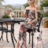 JPS_5d Goosey's Homemade Doll Fashion : Strapless Jumpsuit Set (JPS_5) (Locally crafted. Community‑supporting)