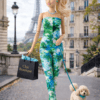 JPS_7c Goosey's Homemade Doll Fashion : Strapless Jumpsuit Set (JPS_7) (Locally crafted. Community‑supporting)