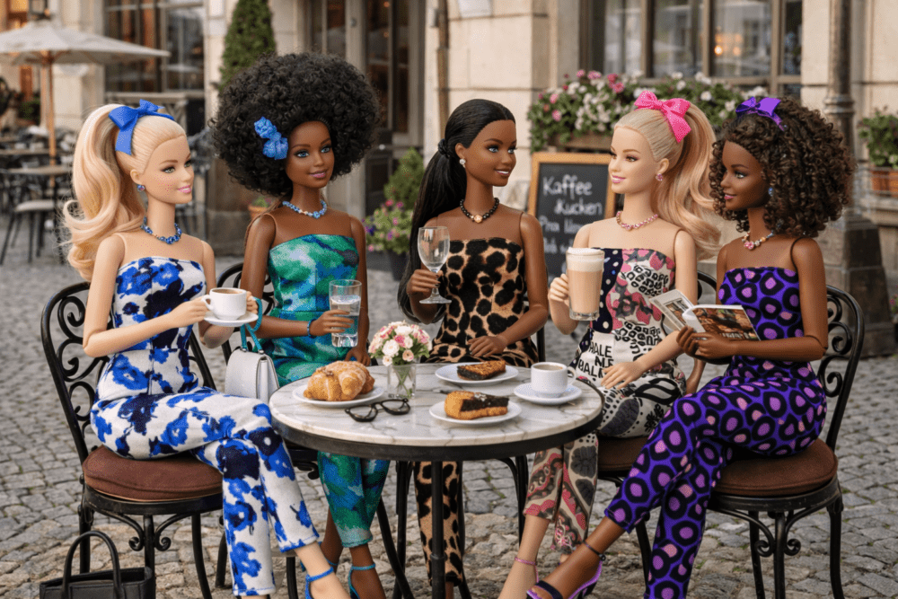 JPS_Group Goosey's Homemade Doll Fashion : Strapless Jumpsuit Set (JPS_3) (Locally crafted. Community‑supporting)