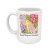 3D UV Stickers : A4 “Loved Beyond Measure” Floral Christian Cross Design (LBM) - 6 Colour Variations