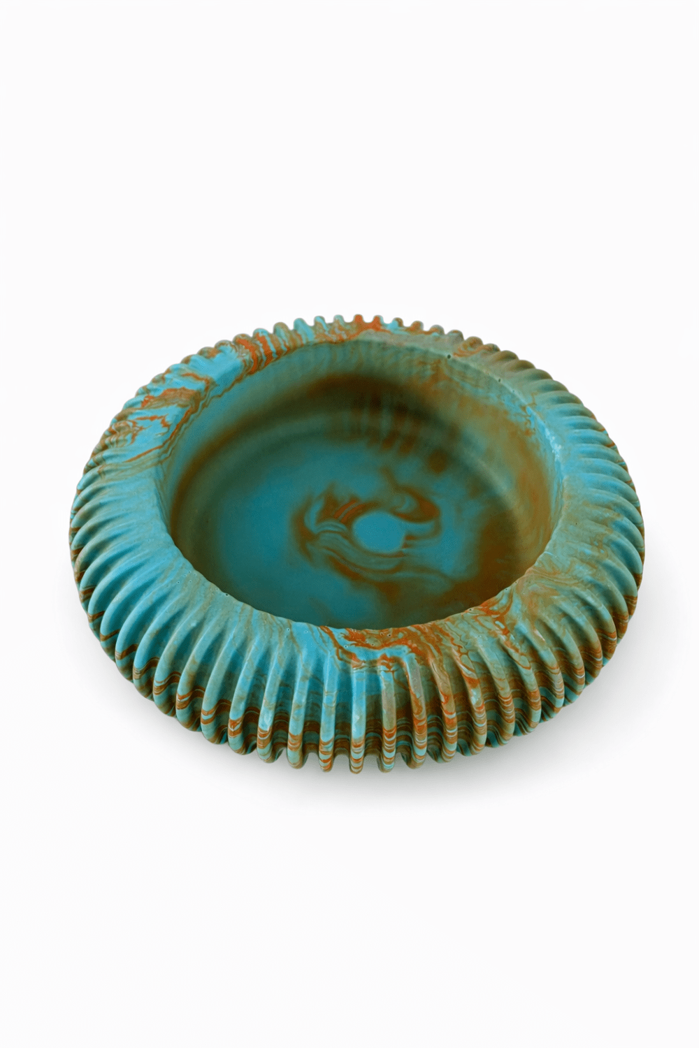 Round Ripple Bowl (RB2)4 Silicone Moulds : Round Ripple Bowl (RB2)