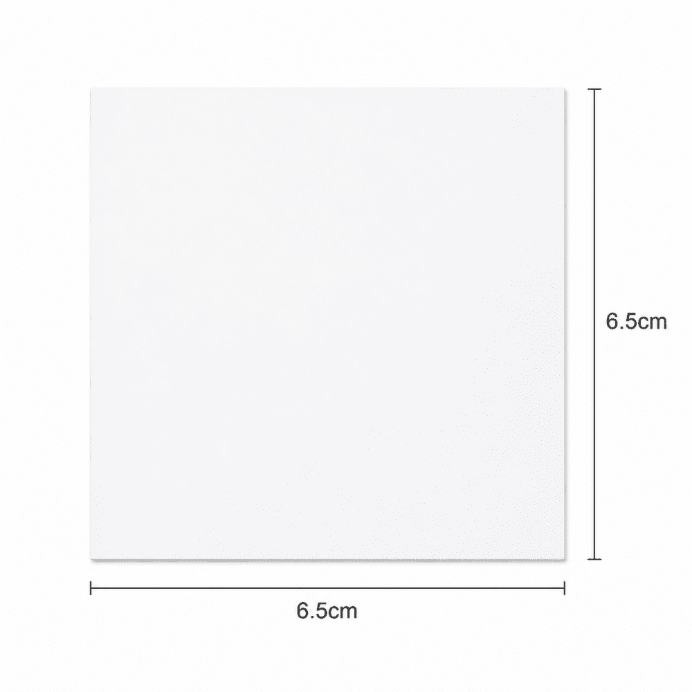 Magnet 6.5cm Square_2 UV DTF : Square 6.5cm by 6.5cm Direct Print to Magnets