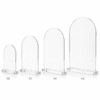 Laser Blanks : 3mm CLEAR Acrylic Arched Boards with lip &amp 5mm Clear Acrylic Stand (A6, A5, A4, A3)