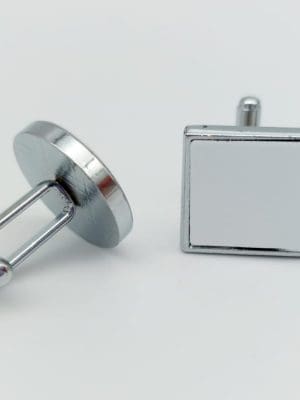 Sublimation Blanks : Metal Cufflinks