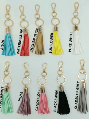 LargeTassels_All Sublimation Blanks : Long Tassels 18cm